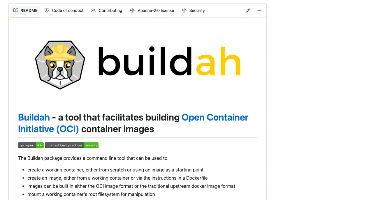 Buildah,作为一款命令行工具,专为 OCI 镜像和容器而生