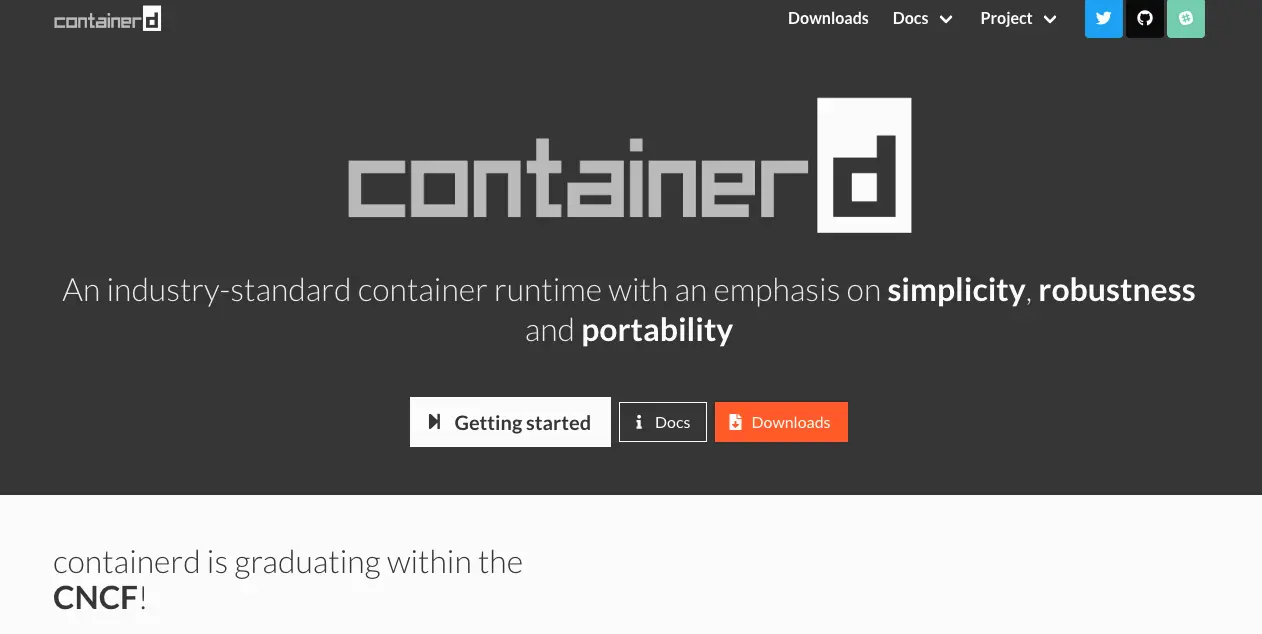 Containerd – 一个简单而强大的容器运行时