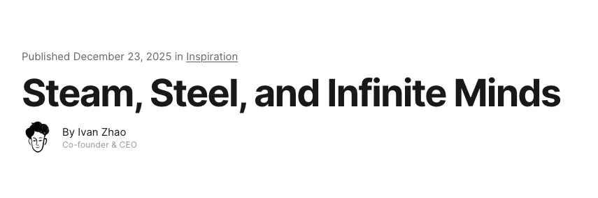 Steam, Steel, and Infinite Minds