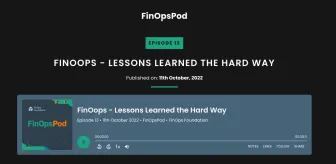 FinOpsPod 播客