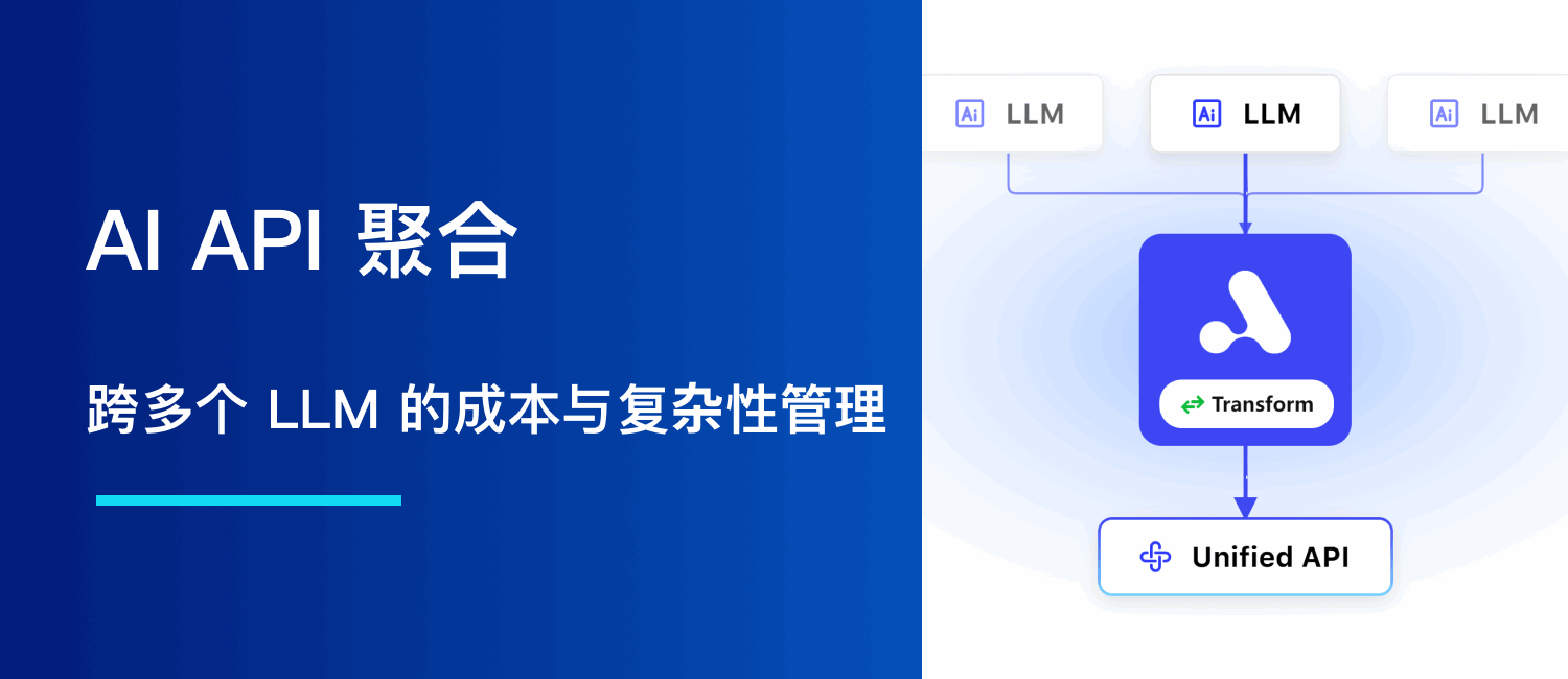 AI API 聚合：跨多个 LLM 的成本与复杂性管理