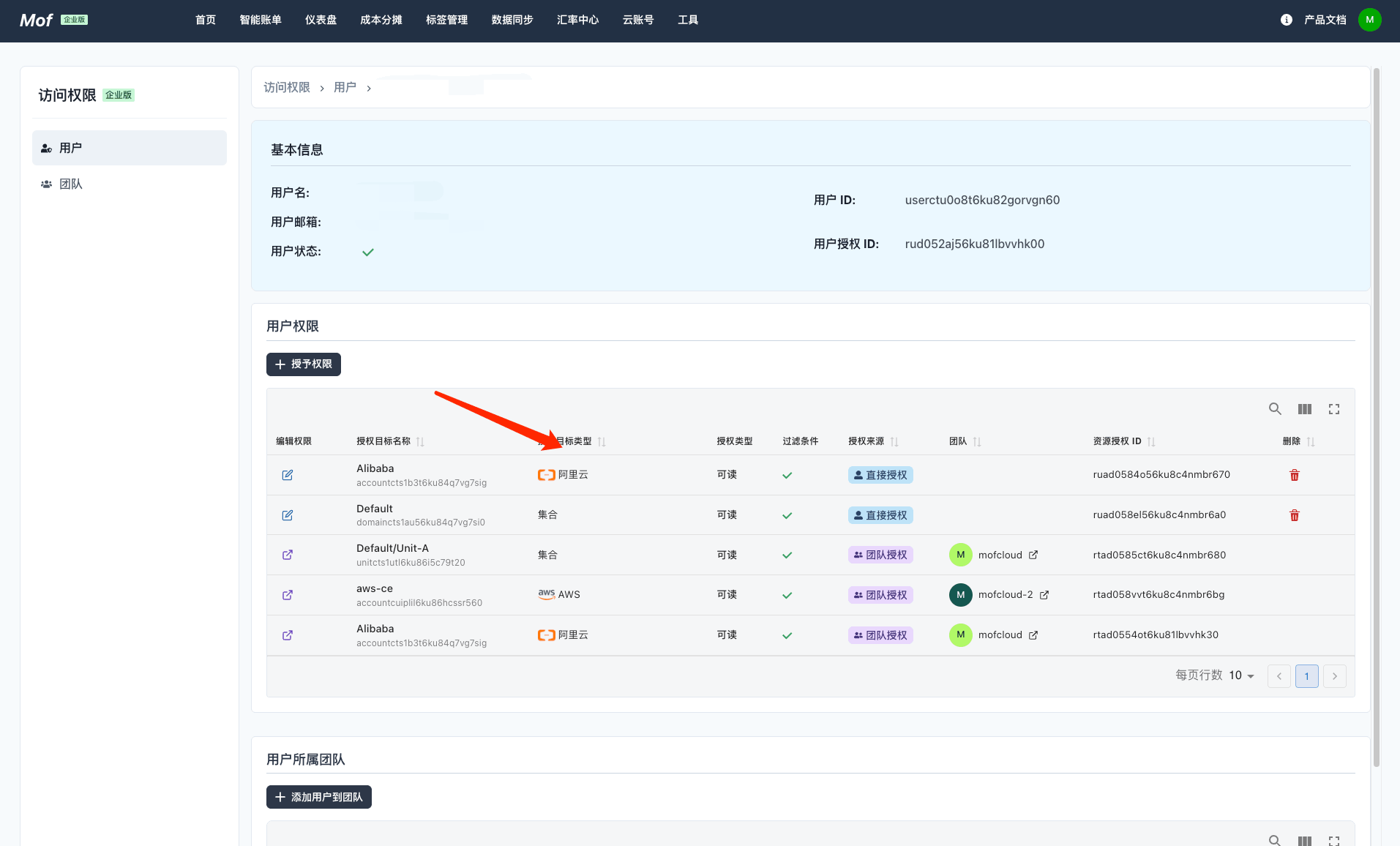 用户授权
